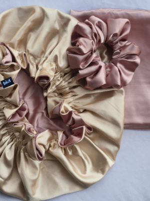 Combo Gorro + Scrunchie Med + Funda Standard