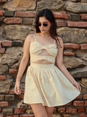 Vestido Aura Bordado